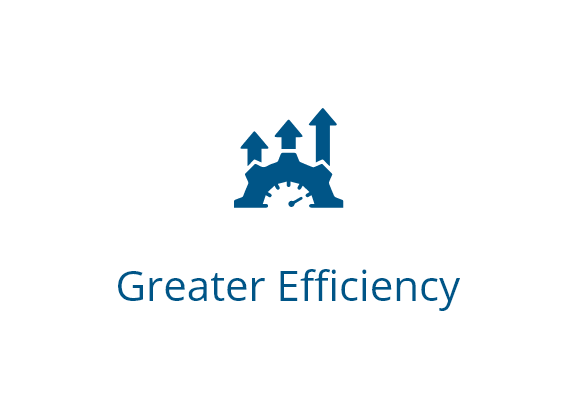 Greater Efficiency